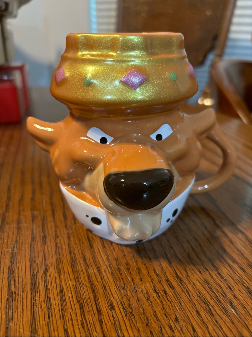 Disney x Robin Hood “Prince John” Sculpted Mug NWT